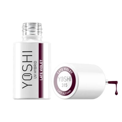 UV Hybrid Late Violet 6 ml – 315 – Vernis hybride violet-bordeaux