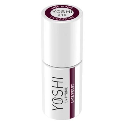 UV Hybrid Late Violet 6 ml – 315 – Vernis hybride violet-bordeaux