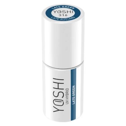 UV Hybrid Late Green 6 ml – 316 – Esmalte híbrido verde bosque suave