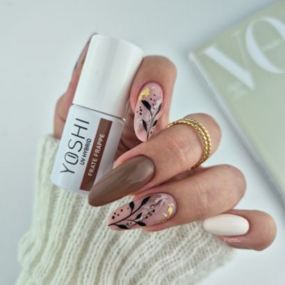 UV LED Frate Frappe 6 ml – 321 – Esmalte híbrido beige suave