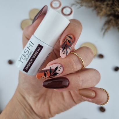 vUV LED Espresso Impresso 6 ml – 328 – Esmalte híbrido marrón espresso intenso