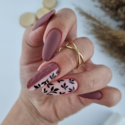 UV LED Rose Compose 6 ml – 326 – Vernis hybride brun rosé élégant