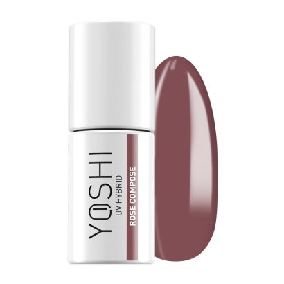 UV LED Rose Compose 6 ml – 326 – Esmalte híbrido marrón rosado