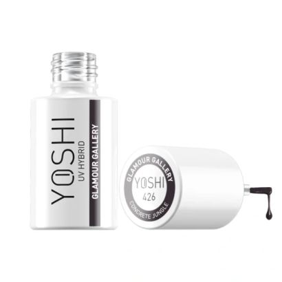 UV LED Glamour Gallery 6 ml – 426 – Esmalte híbrido antracita profundo