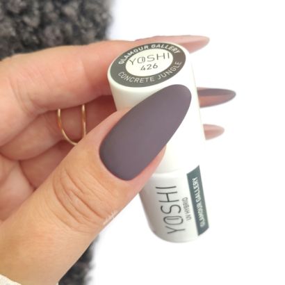 UV LED Glamour Gallery 6 ml – 426 – Esmalte híbrido antracita profundo