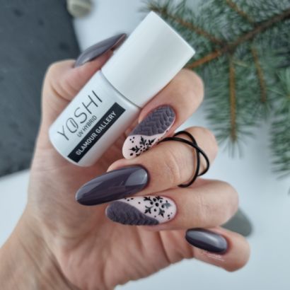 UV LED Glamour Gallery 6 ml – 426 – Esmalte híbrido antracita profundo
