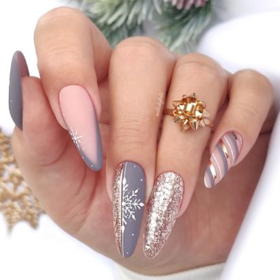 UV LED Downtown 6 ml – 425 – Vernis hybride gris froid minimaliste