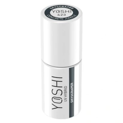 UV LED Skyscraper 6 ml – 423 – Vernis hybride gris graphite intense
