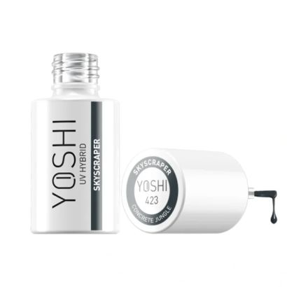 UV LED Skyscraper 6 ml – 423 – Vernis hybride gris graphite intense