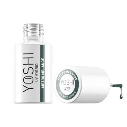 UV LED Metro Melange 6 ml – 422 – Vernis hybride gris acier
