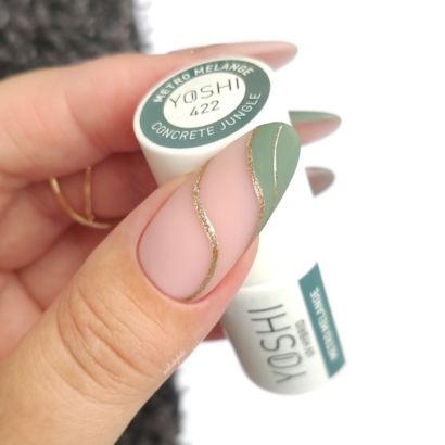 UV LED Metro Melange 6 ml – 422 – Esmalte híbrido gris acero