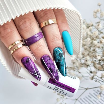 UV Hybrid Nano Arandano 6 ml – 705 – Esmalte híbrido violeta pastel