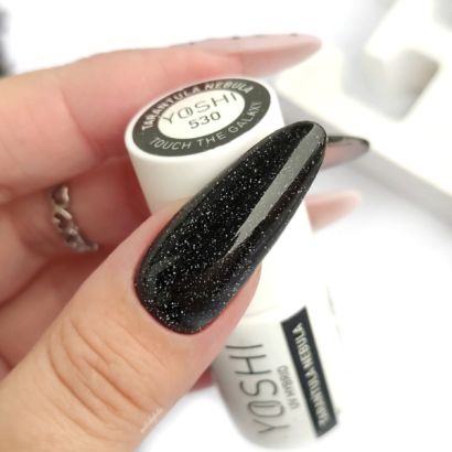 UV LED Tarantula Nebula 6 ml – 530 – Esmalte híbrido negro-marrón intenso