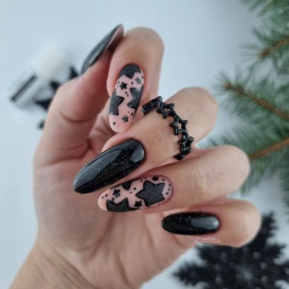 UV LED Tarantula Nebula 6 ml – 530 – Esmalte híbrido negro-marrón intenso