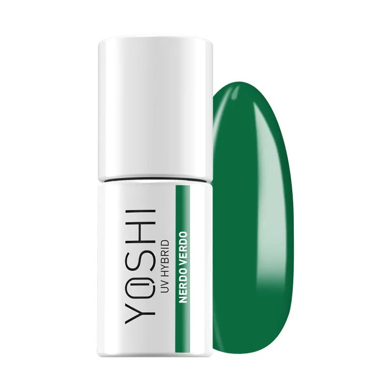 UV Hybrid Nerdo Verdo 6 ml – 707 – Esmalte híbrido verde botella