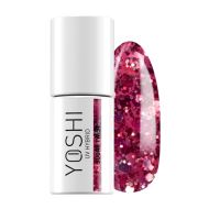 UV LED Sugar Twist 6 ml – 724 – Vernis hybride fuchsia pailleté