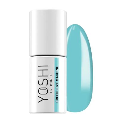 UV Hybrid Green Love Machine 6 ml – 804 – Vernis hybride vert pastel