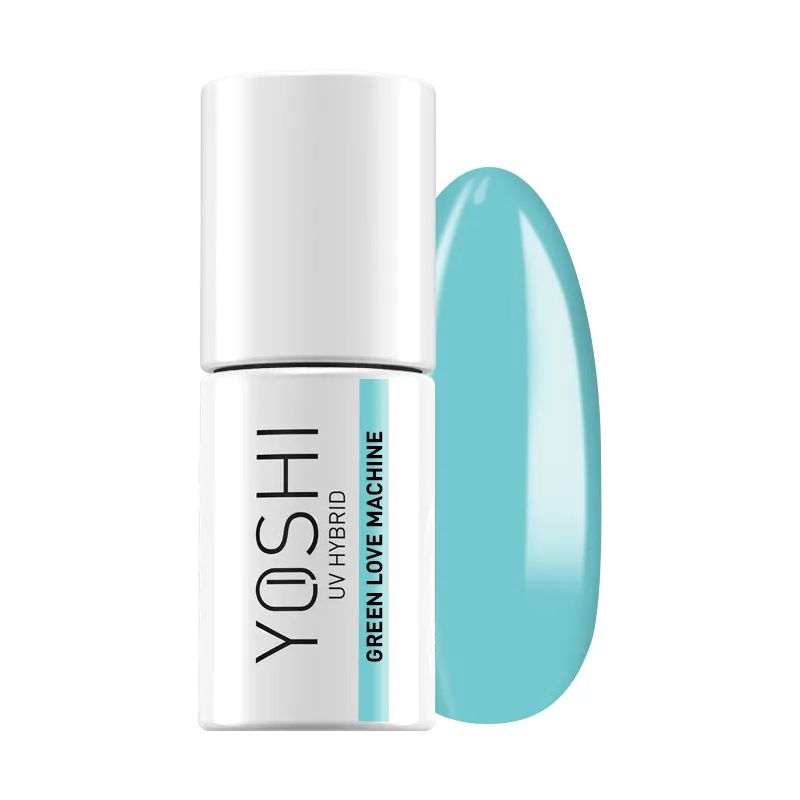 UV Hybrid Green Love Machine 6 ml – 804 – Esmalte híbrido verde pastel
