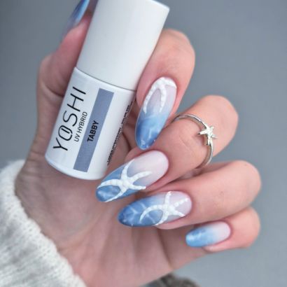 UV LED Tabby 6 ml – 922 – Esmalte híbrido azul frío metalizado