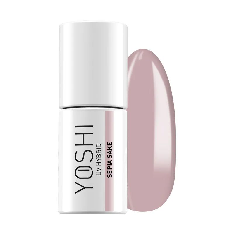 UV Hybrid Sepia Sake 6 ml – 101 – Esmalte híbrido beige cálido elegante