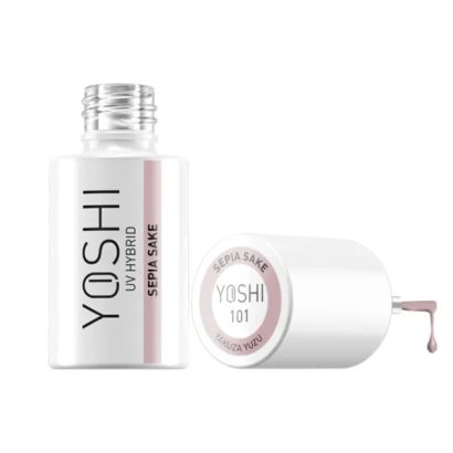UV Hybrid Sepia Sake 6 ml – 101 – Esmalte híbrido beige cálido elegante