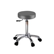 Tabouret rond à hauteur réglable - assise Ø 34 cm