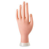 Mano blanda para prácticas de manicura