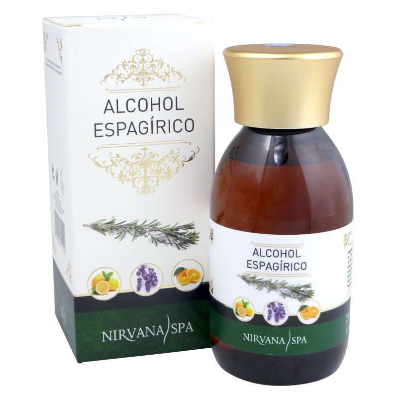 Alcohol Espagírico 125 ml – Tónico corporal de romero