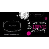 Bon cadeau - All you need is love and beauty 1