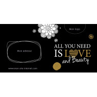 Bon cadeau - All you need is love and beauty OR