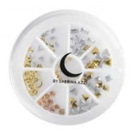 Roue de décoration ongles — Métal (≈ 160 pièces)