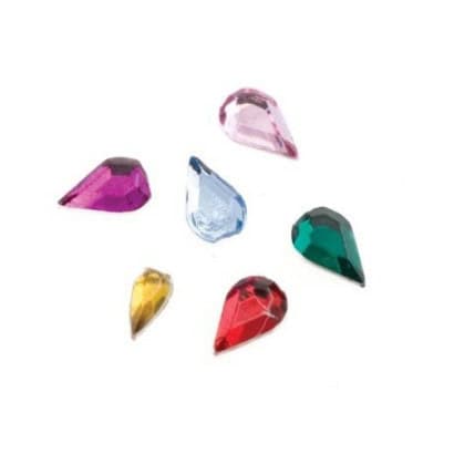 Rueda de decoración Brillantes Gotas 160 aprox