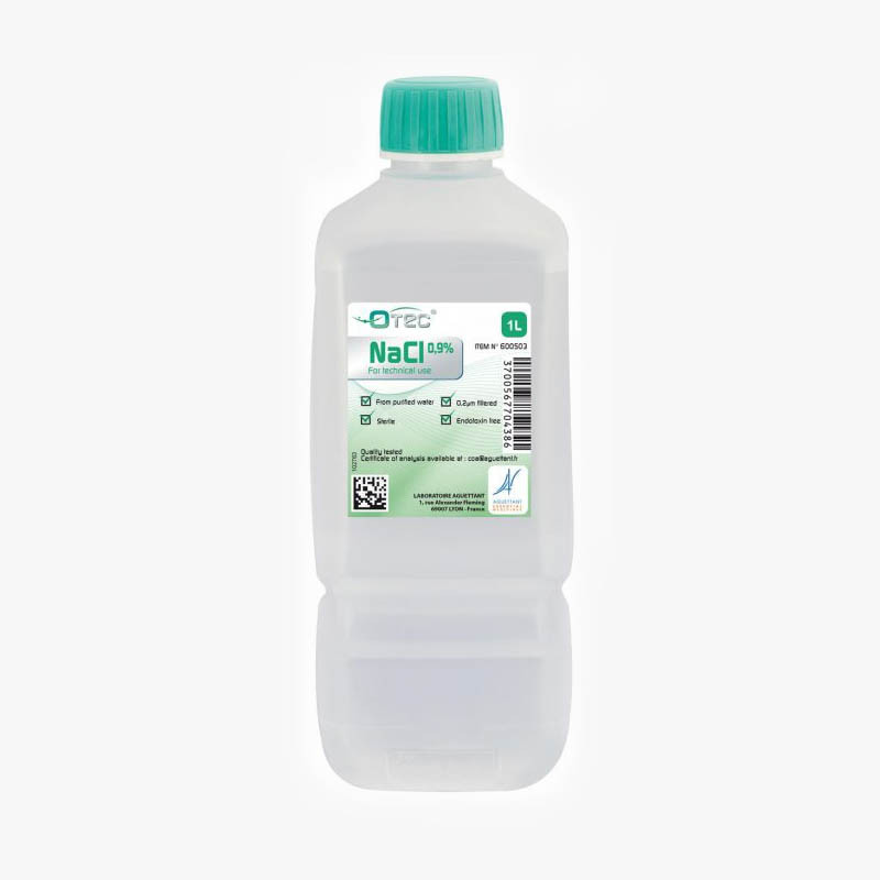 Sérum physiologique bouteille 250 ml - Boite de 12 - SMSP