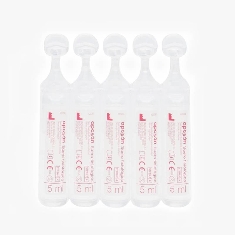 Sérum physiologique à dose unique