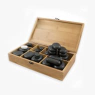 Set de 45 piedras calientes de masaje Breathe