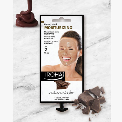 IROHA Beauty Time - Masque visage Crème - Chocolat