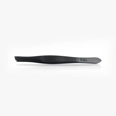 Pince à épiler à bords biseautés 9cm