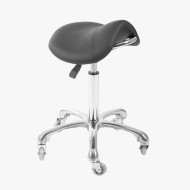 Tabouret POMP - assise selle, hauteur réglable