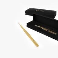 Pinza para pestañas Adessa Gold Master recta 12 cm