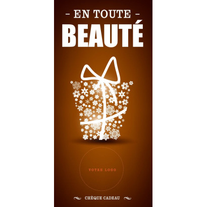 Chèque Cadeau Rect/Verso + PERSONNALISATION