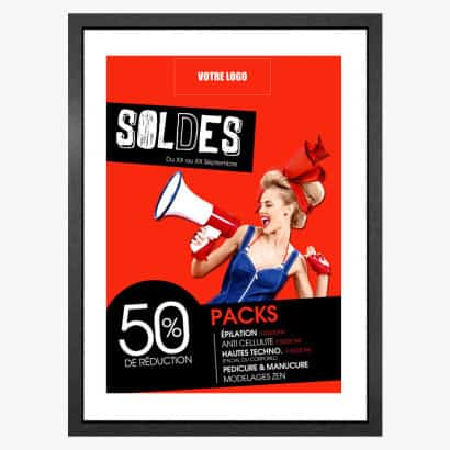 AFFICHE 60X80 SOLDES
