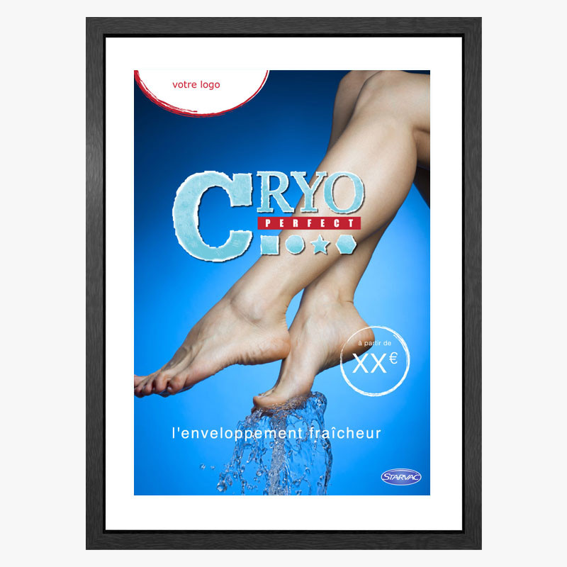 PLV Cryo Enveloppement Fraîcheur