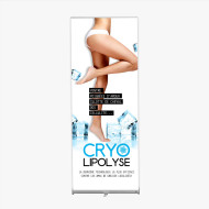 Roll-up Criolipólisis personalizable
