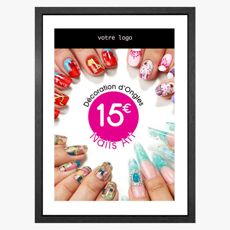 PLV Décoration d'ongles