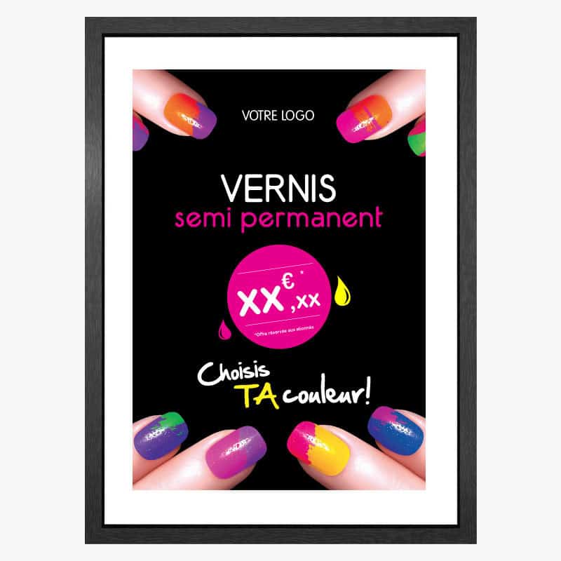 PLV Vernis Semi Permanent Black