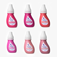 Pack de 6 pigments homologués pour les lèvres