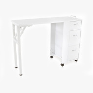 Table de manucure pliable