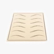 Plantilla de entrenamiento de silicona - cejas pelo a pelo