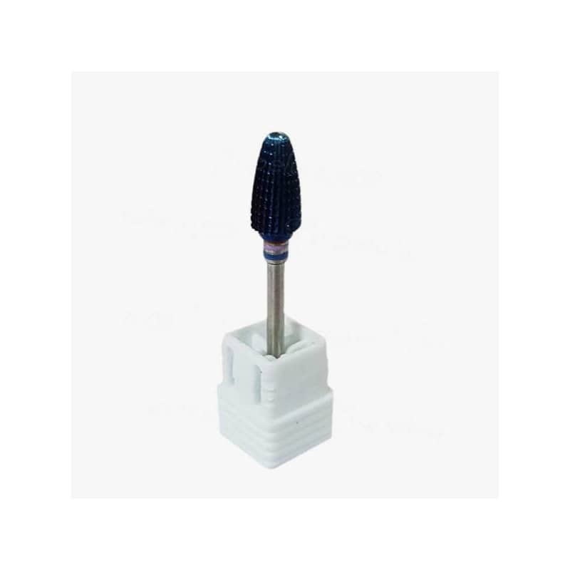 Fraise conique bleue en carbure de tungstène